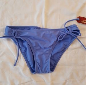 NWT - Women's Blue Bikini Bottoms - sz M.